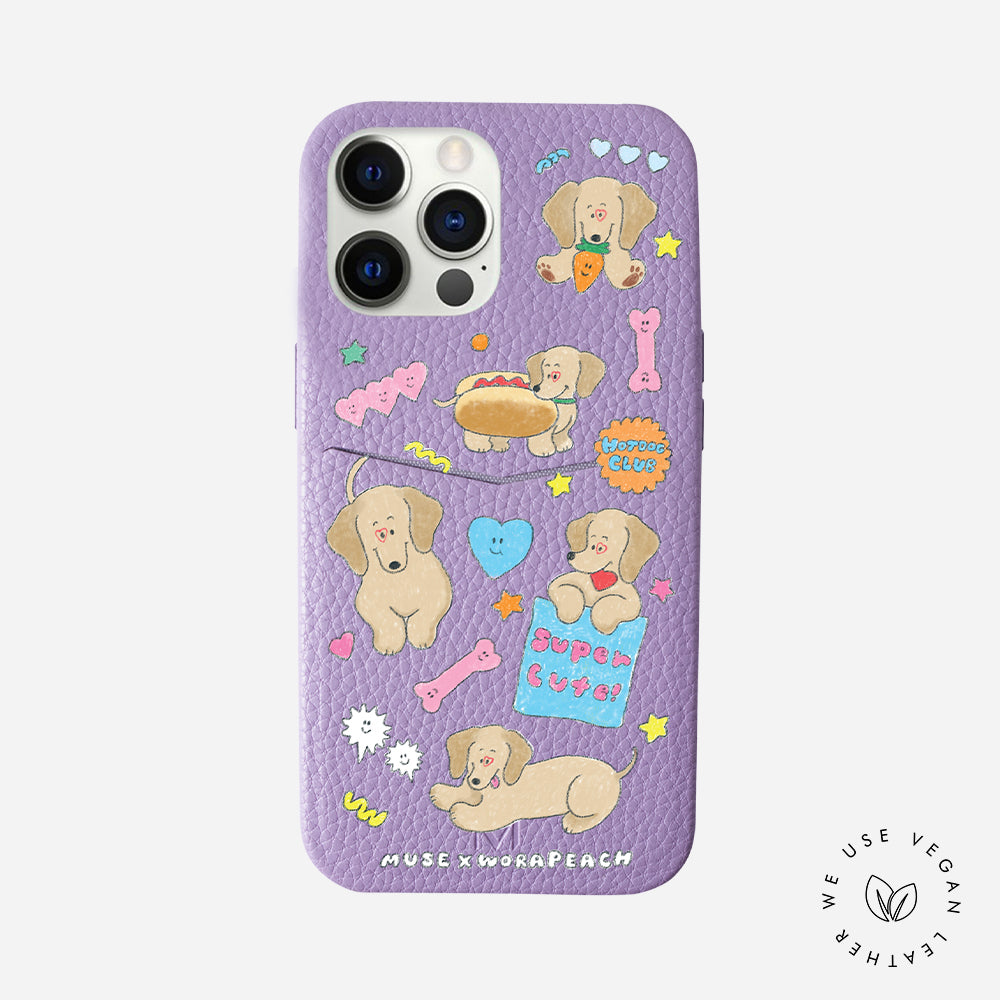 Dachshund ‘Muse x Worapeach’ Personalized Phone Case