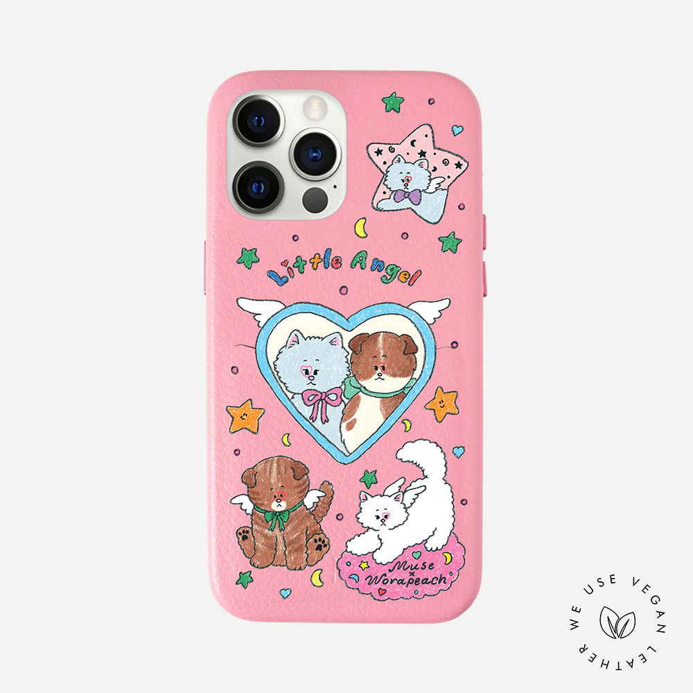 Little Angel Cats ‘Muse x Worapeach’ Personalized Phone