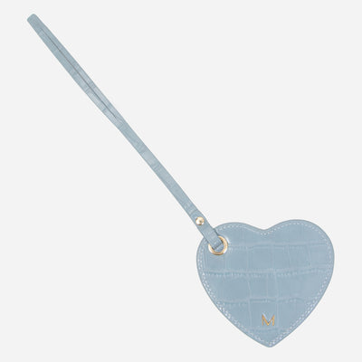 Heart Mirror Bag Charm