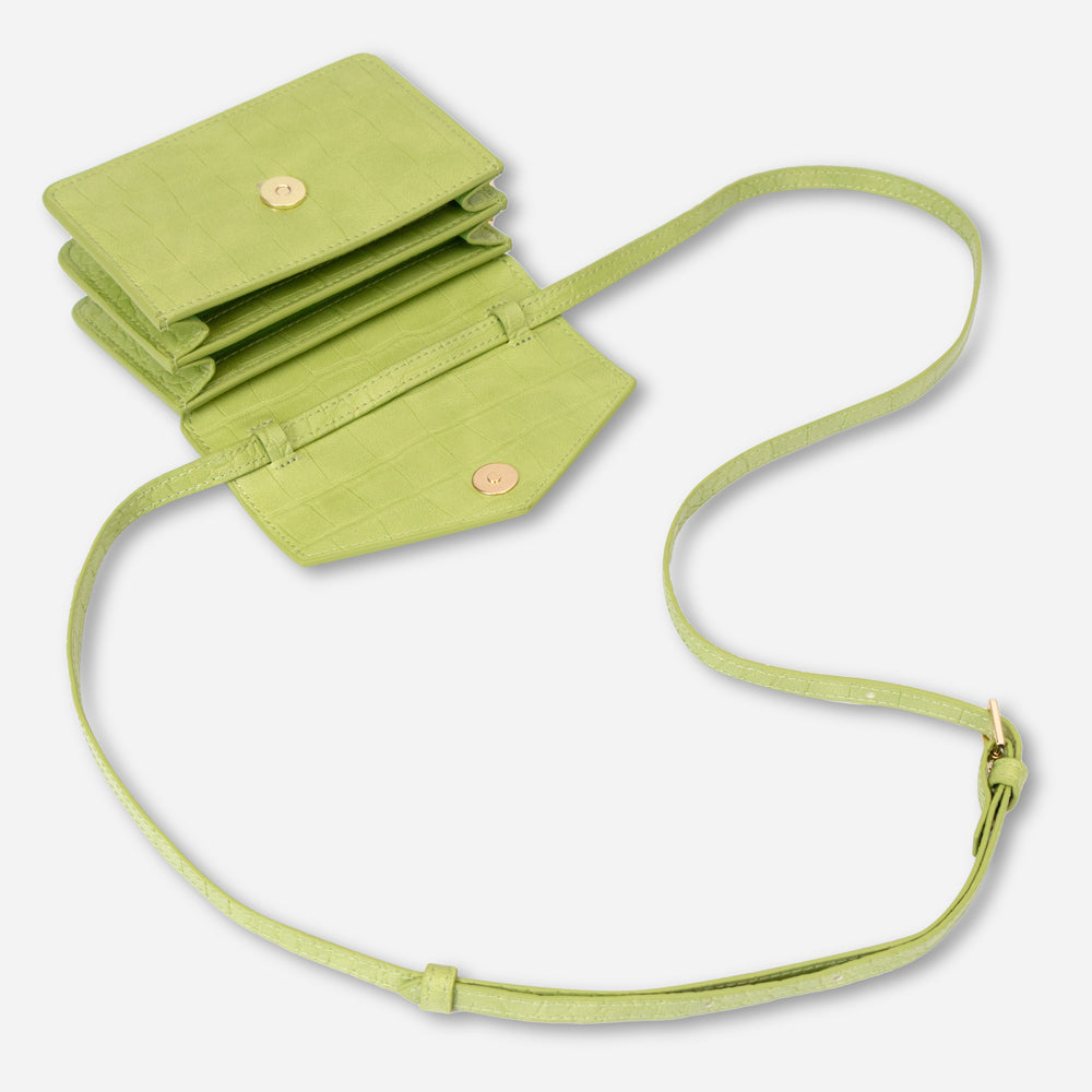 Mini Envelope Pouch With Belt Strap