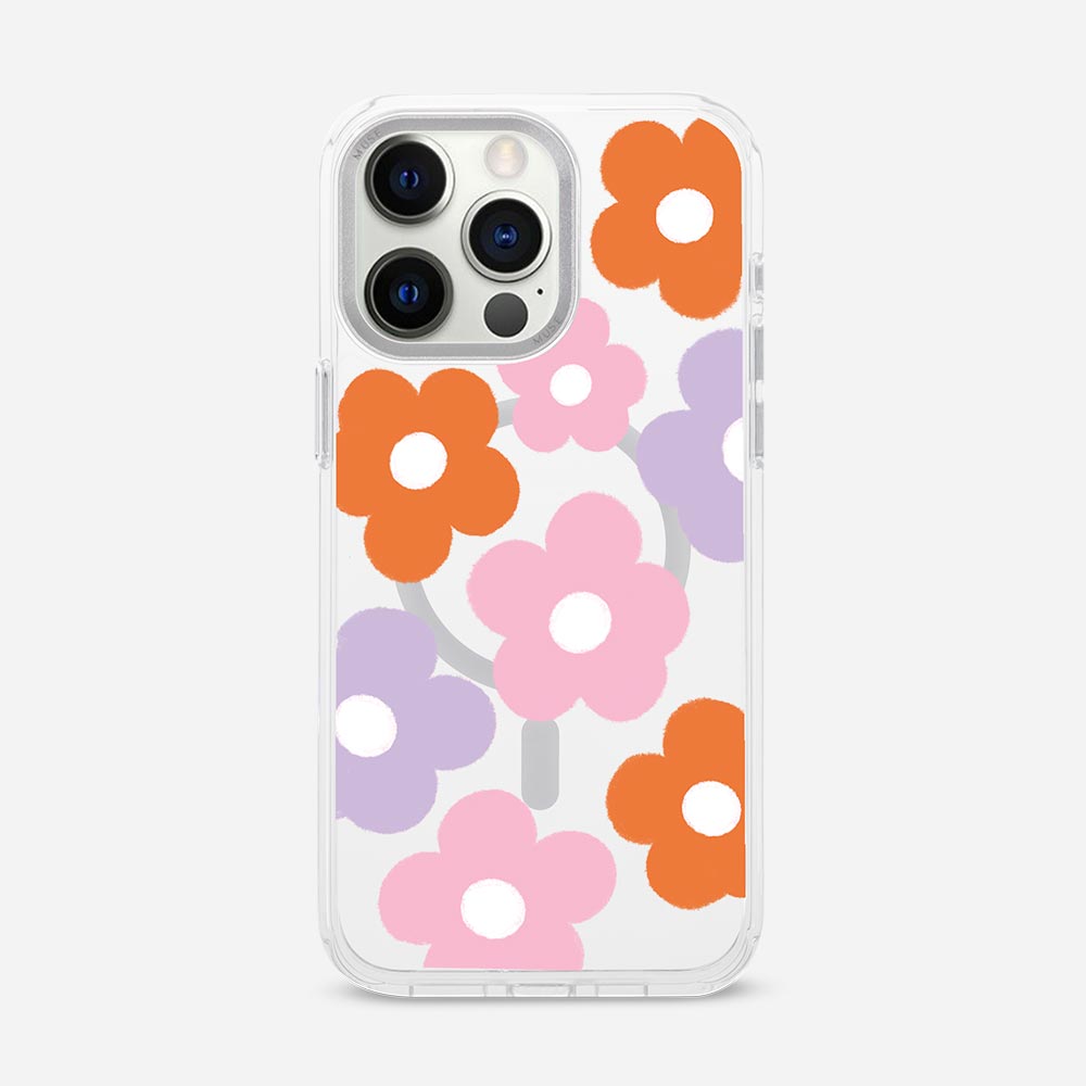 Blooming’  ‘MUSE Your Way’ Clear Case With MagRing Personalized Phone Case