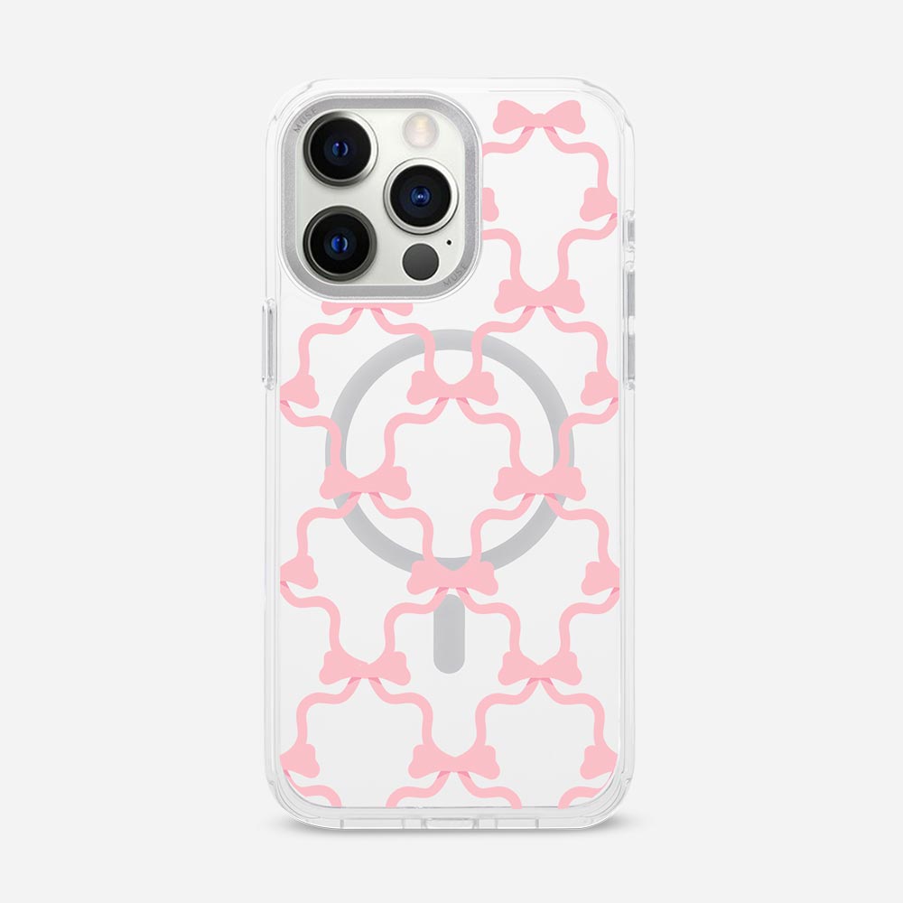 Pretty In Pink - MUSE Your Way’ Clear Case With MagRing Personalized Phone Case